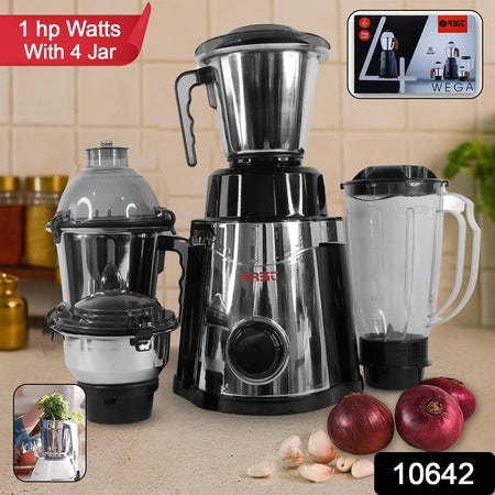 Orbit 1 HP Heavy Duty Mixer Grinder with 4 Jars