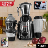 Orbit 1 HP Heavy Duty Mixer Grinder with 4 Jars