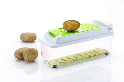 Plastic 13-in-1 Manual Vegetable Graterchipser And Slicer - second image
