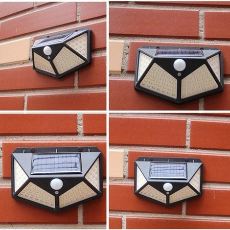Solar Lights For Garden Led Security Lamp For Home Outdoors Pathways - LootFaat
