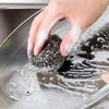 Round Shape Stainless Steel Scrubber (Pack Of 6)