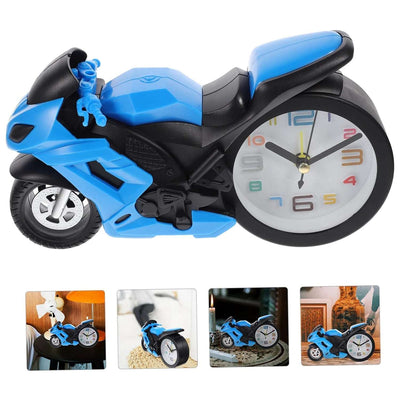 Fashioned Alarm Clock Novelty Retro Motorcycle  Motorbike Engine Style Clocks Alarm Clock Desktop Decoration Kids Gift - second image