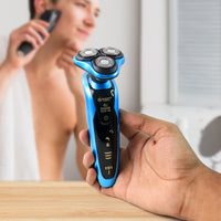 Orbit 4D Rechargeable Electric Shaver - Triple Floating Blades