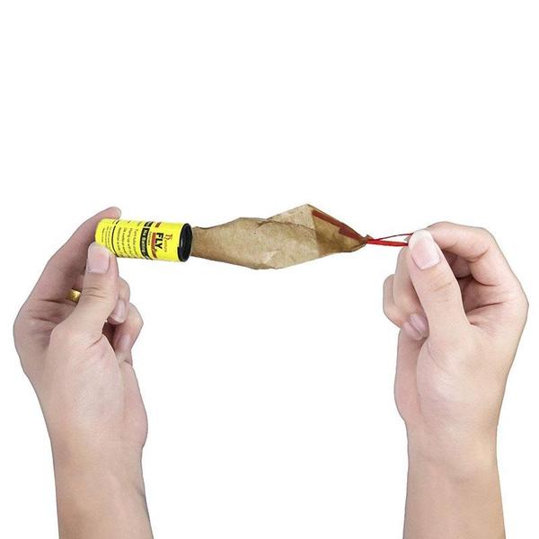 Fly Mosquito Insects Catcher Adhesive Sticky Glue Strips - LootFaat