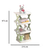 4 Layer Shoes Stand Shoe Tower Rack Suit For Small Spaces Closet Small Entryway Easy Assembly And Stable In Structure Corner Storage Cabinet For Saving Space