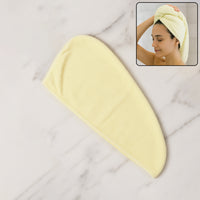 Hair Drying Towel Wrap Cap For Women (Small  1 Pc)
