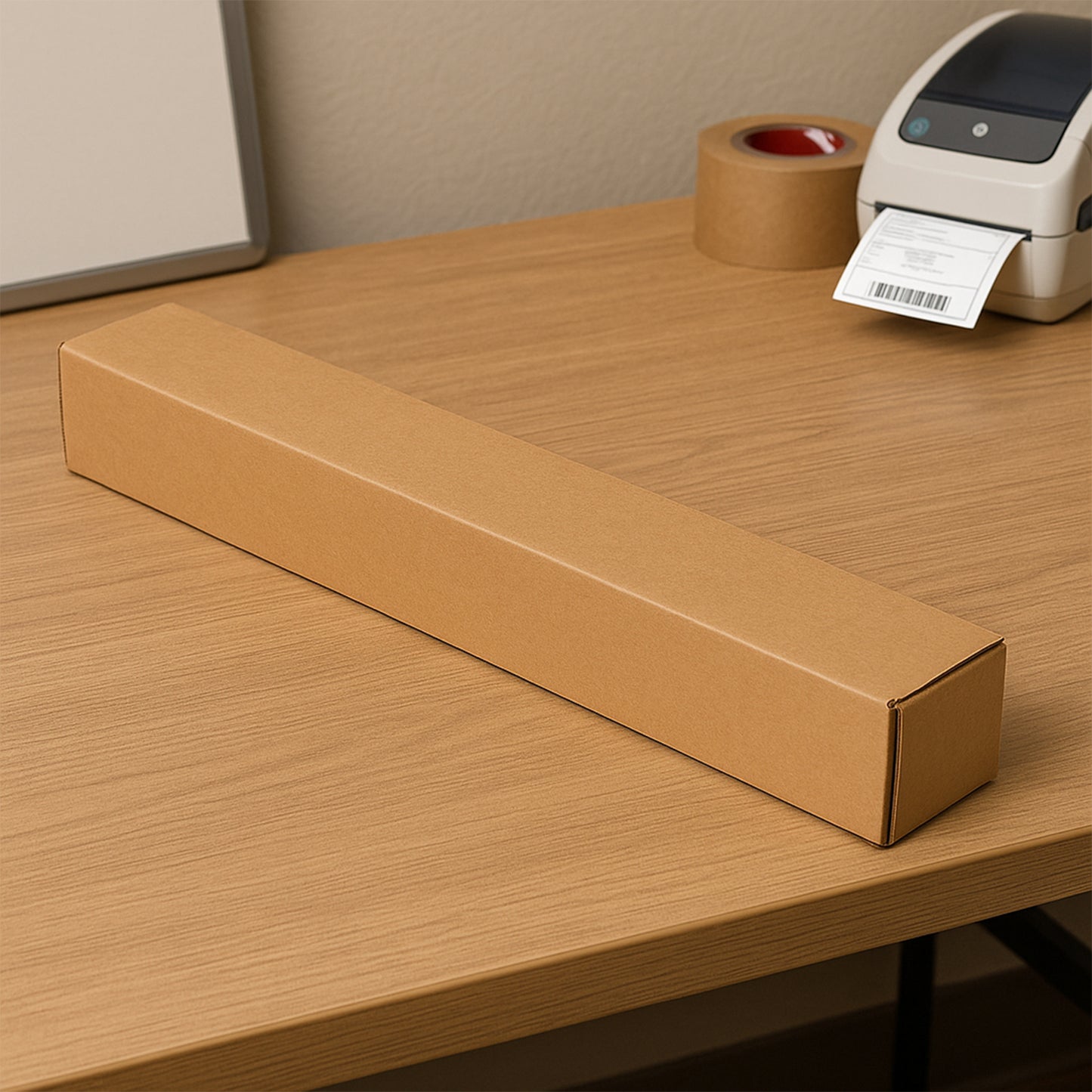 Heavy-duty Brown Box For Product Packing (7x66x9 Cm  1 Pc)