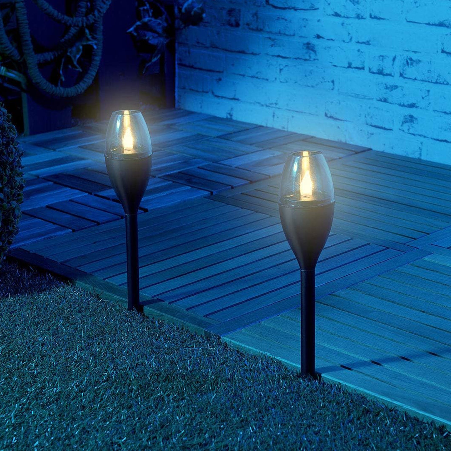 Solar Pathway Lights - Waterproof LED Garden Lights