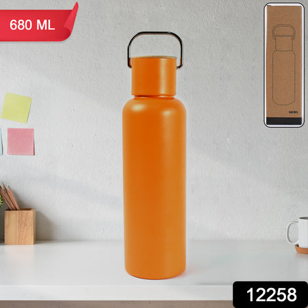 Water Bottle High Quality Premium Water Bottle Stainless Steel 680ml - LootFaat