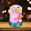 Cute Cartoon Lovely Gift Night Light Multi-color Light Showpiece Valentines Day Gift Cute Anniversary Wedding Birthday Unique Gift Home Decoration Gift Battery Operated (3 Battery Included)