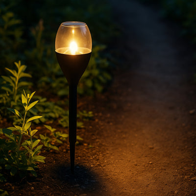 Solar Pathway Lights - Waterproof LED Garden Lights - second image