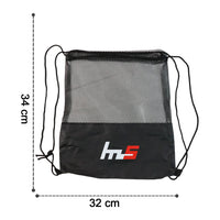 Mesh Drawstring Gym Sack  Breathable Sports Backpack (1 Pc)