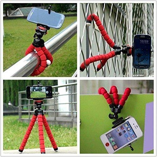 0266 Portable Mini Octopus Tripod Stand With Phone Holder For Live Selfie Mobile Phone Portable And Adjustable Stent