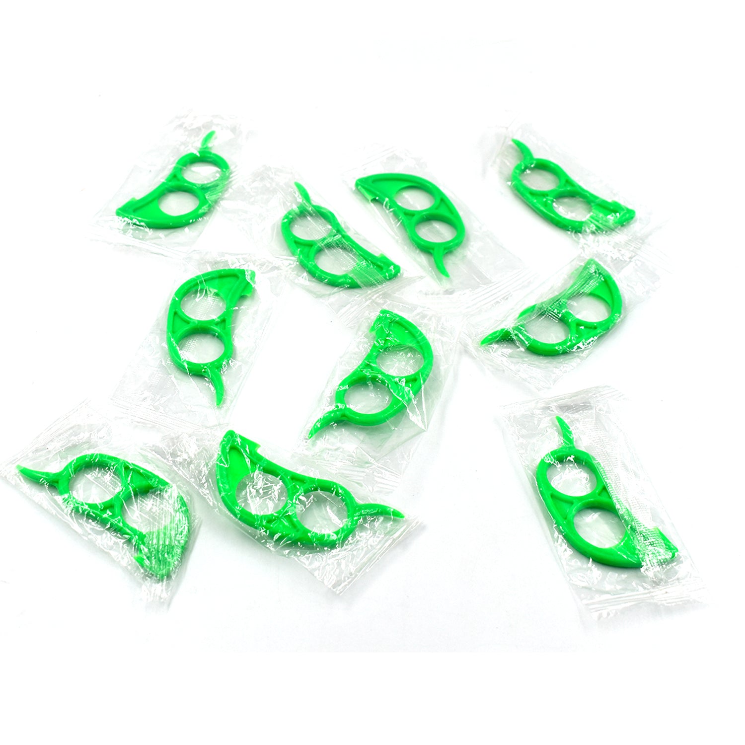 10 Pcs Orange Peeler With Transparent Pouch Bag Combo - LootFaat