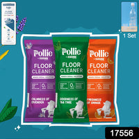 Pollic Kadam Concentrated Floor Cleaner Refill Kit With Reusable Measuring Bottle