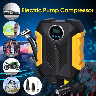 Portable Electric Car & Bike Tire Inflator - 260PSI Air Compressor - second image