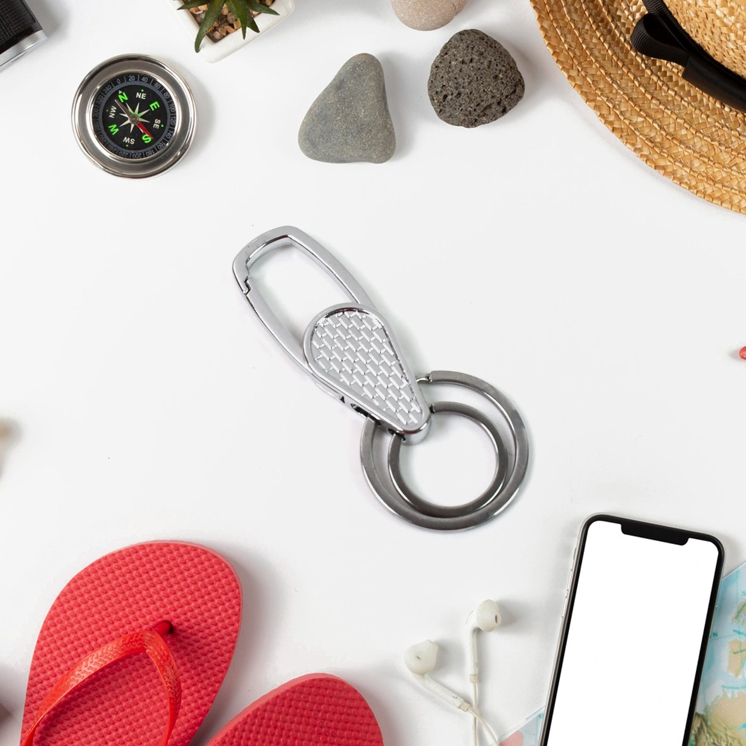 Heavy Duty Key Holder Keychain Key Chain (1 Pc  Mix Design) - LootFaat
