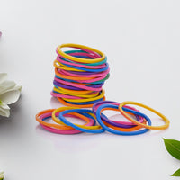 Rubber Band For Officehome And Kitchen Accessories Item Products Elastic Rubber Bands Flexible Reusable Nylon Elastic Unbreakable For Stationery School Multicolor - LootFaat