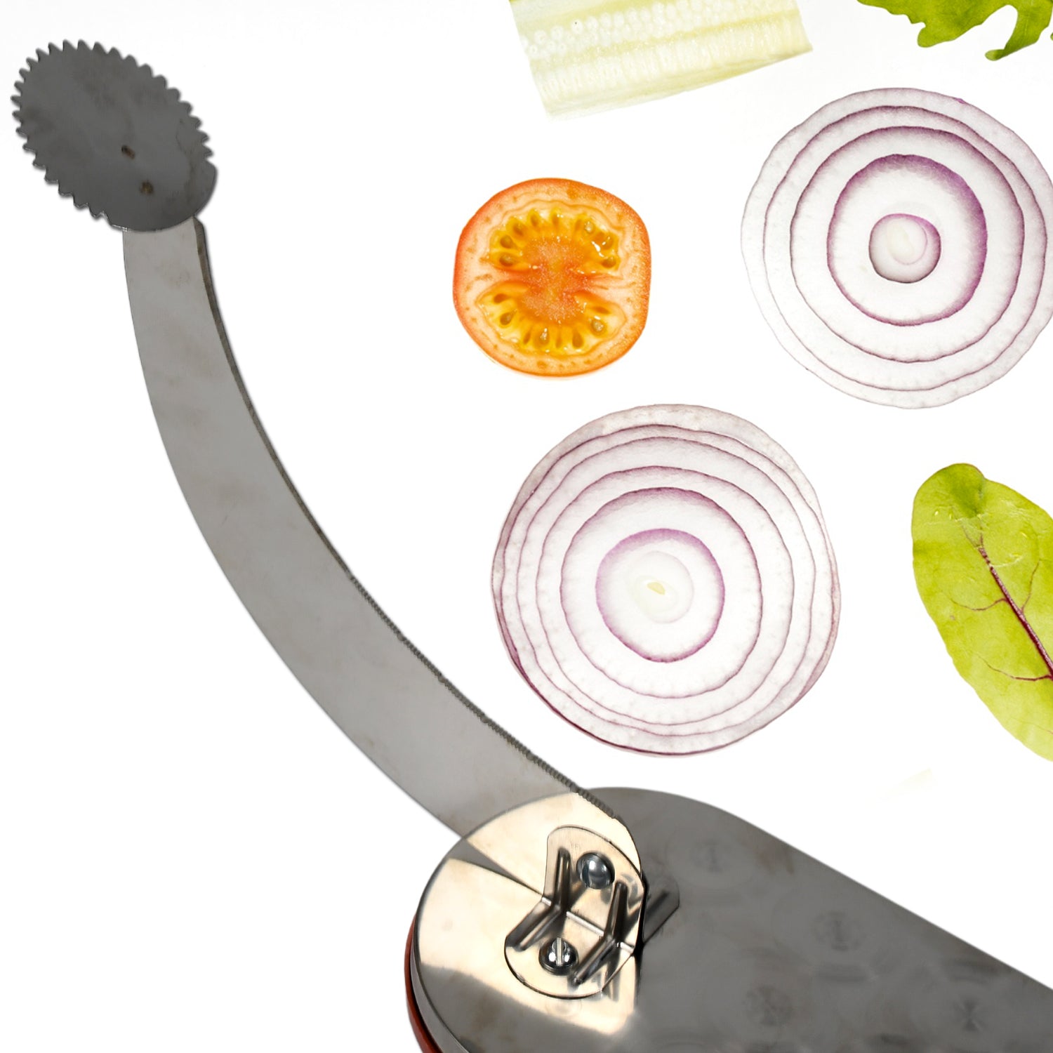 Steel Vegetable Cutter Premium Quality Cutter For Fruit  Vegetable  Meat Cutting Use ( Color Box ) - LootFaat
