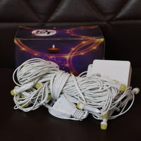 8M Warm LED String Lights - Diwali, Christmas & Home Decor