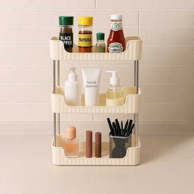 3-tier Multipurpose Storage Organizer Rack Shelf (1 Set) - second image
