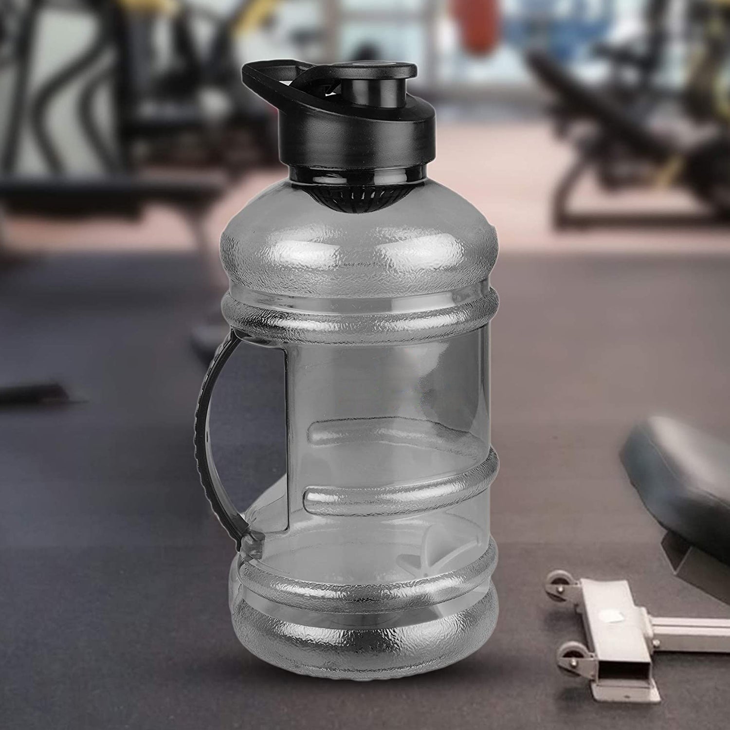 Sports Gym 1.5 Liters Gallon Water Bottle With Mixer And Strainer - LootFaat