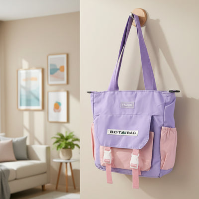 Trendy Multi-pocket Shoulder Tote Sling Bag (1 Pc) - second image