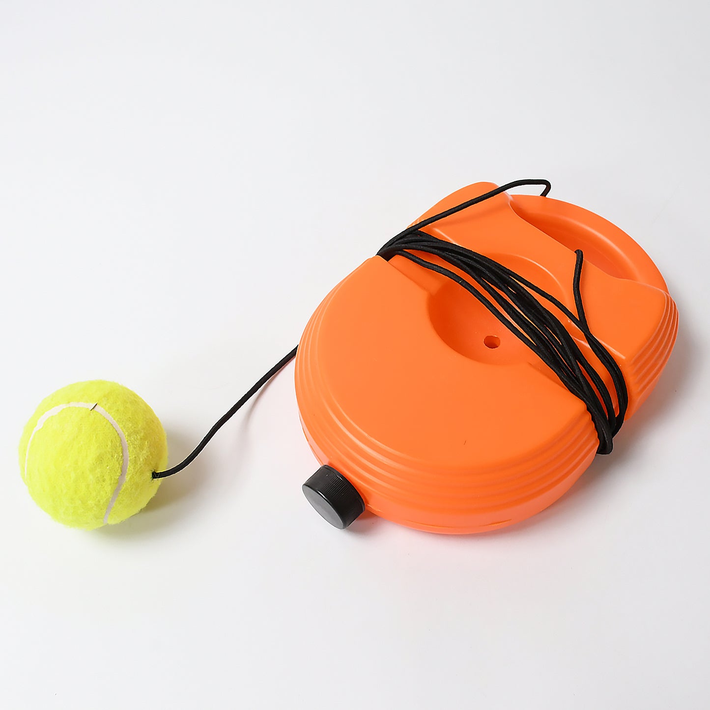 17599 Tennis Trainer Rebound Ball With String Convenient Tennis Training Gear Tennis Practice Device Base For Kids Adults