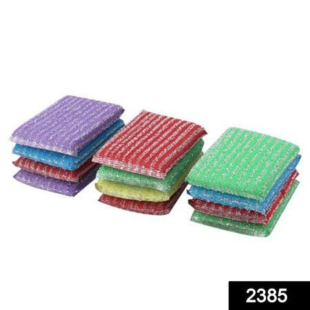 Close up of 2385 Scratch Proof Kitchen Utensil Scrubber Pad (Pack Of 12) - Home... features and build quality