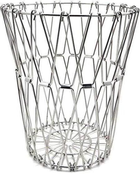 Lifestyle view of 3040 Multipurpose Fruit Basket Stainless Steel Wire Bowl Foldable B... in use