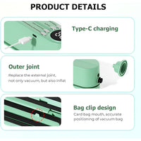 Rechargeable Electric Vacuum Sealer Machine