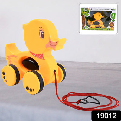 Duck Pull Along Toy for Toddlers - Developmental Fun
