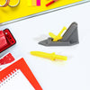 Junior Rocket Launcher Military Theme  Plastic Bullet Toy For Outdoorindoor Play (1 Pc)