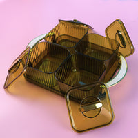 Luxury Delight 4-piece Dryfruit Storage Box (1 Set)