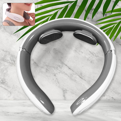 Electric Neck & Back Pulse Massager with Heat - Mix Design