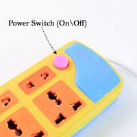 Multi Socket Extension Board (8 Socket  1 Pc)