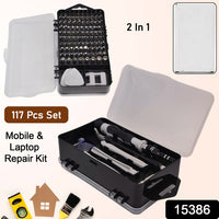Screwdriver Electronic Laptop Mobile Repair Tool Kit (117 Pcs Set) - LootFaat