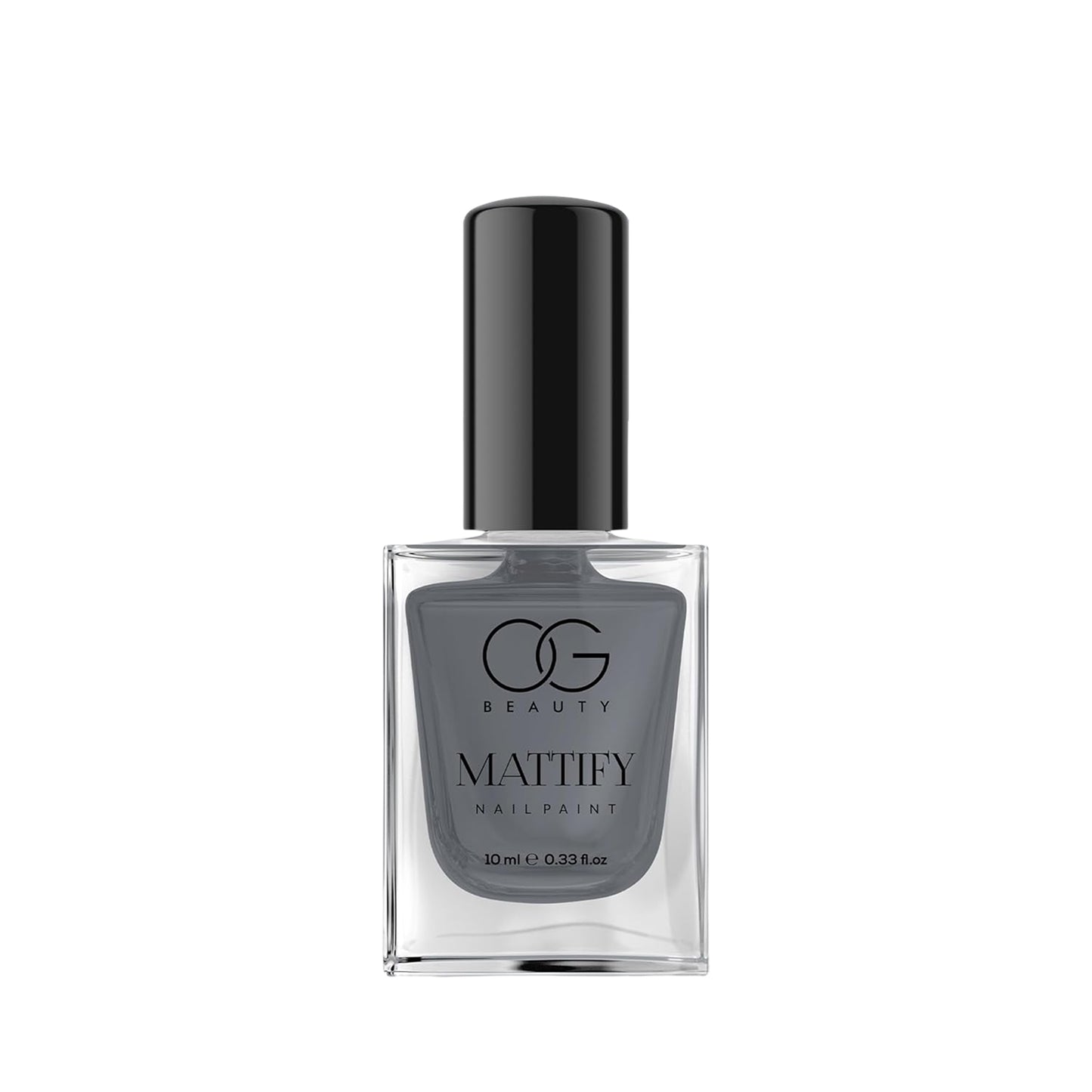 Og Beauty Calm Grey Mattify Nail Paint (10 Ml  1 Pc)