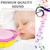Flash Drum Toys For Kids With Light  Musical Sound Colorful Plastic Baby Drum Musical Toys For Children Baby Toy Instrument Best Gift For Boys  Girls.