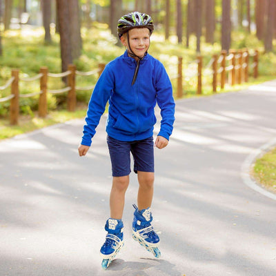 Inline Skates With Led Flashing Light Wheel With Adjustable Length Skate Premium High Quality Skates Pair - second image