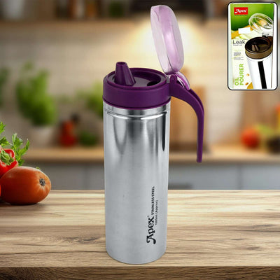 Apex 1000ml Approx. Stainless Steel Oil Pourer (1 Pc) - second image