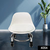 Rolling Stool with Wheels - Low Round Pedicure Stool