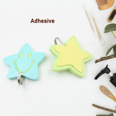 Multipurpose Strong Hook Self-adhesive Hooks For Wall Heavy Plastic Hook Sticky Hook Household For Home Decorative Hooks Bathroom  All Type Wall Use Hook Suitable For Bathroom Kitchen Office ( 3 Pc Set) - second image