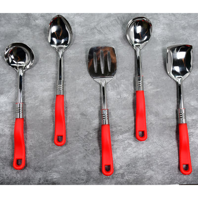 Stainless Steel Serving Spoon Set 5 Pcs.