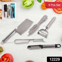 Multifunctional Peeler Grater Fruit Peeler Kitchen Household Gadget Set (5 Pc Set) - LootFaat