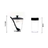 Ganesh Rendy Condiment Set For Kitchen Transparent Jar For Easy To Access Spice 1 Piece Spice Set  (Plastic) - LootFaat