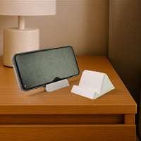 Compact Plastic Mobile Phone Holder Stand (2 Pc  Mix Color)