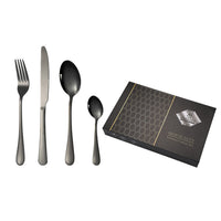 Premium Stainless Steel Polished Cutlery Set (24 Pc)