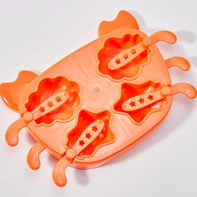 Crab Ice Mold Household Ice Cream Mold Popsicle Mold Silicone Ice Cream Popsicle Childrens Ice Box Popsicle Box (1 Pc) - second image