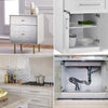 Aluminium Kitchen Wall Sheet Aluminium Without Adhesive (3 Pc  50x90 Cm)